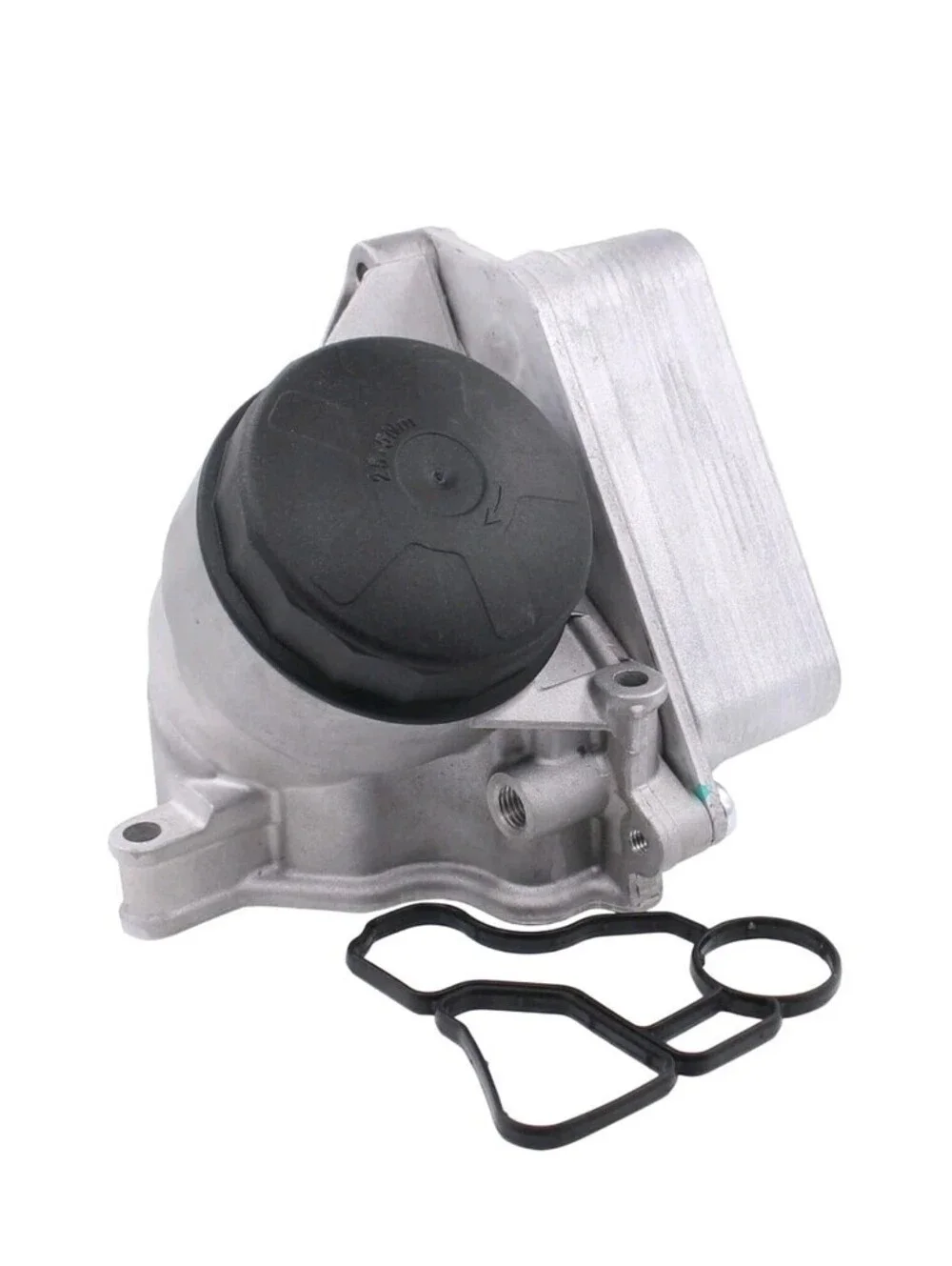 MOTOKU Engine Oil Filter Housing with Oil Cooler and Gasket Assembly for BMW